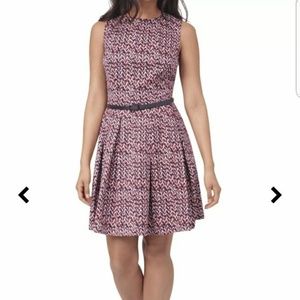 Eva Longoria fit and flare dress